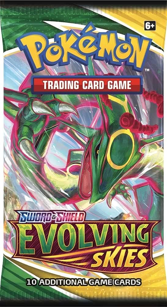 61HfONe953L._AC_SL1000_ Evolving Skies Booster – Pokémon TCG SWSH - Image 1