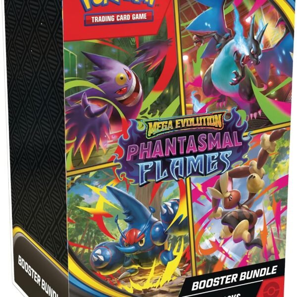 Phantasmal Flames Booster Bundle – Pokémon TCG ME
