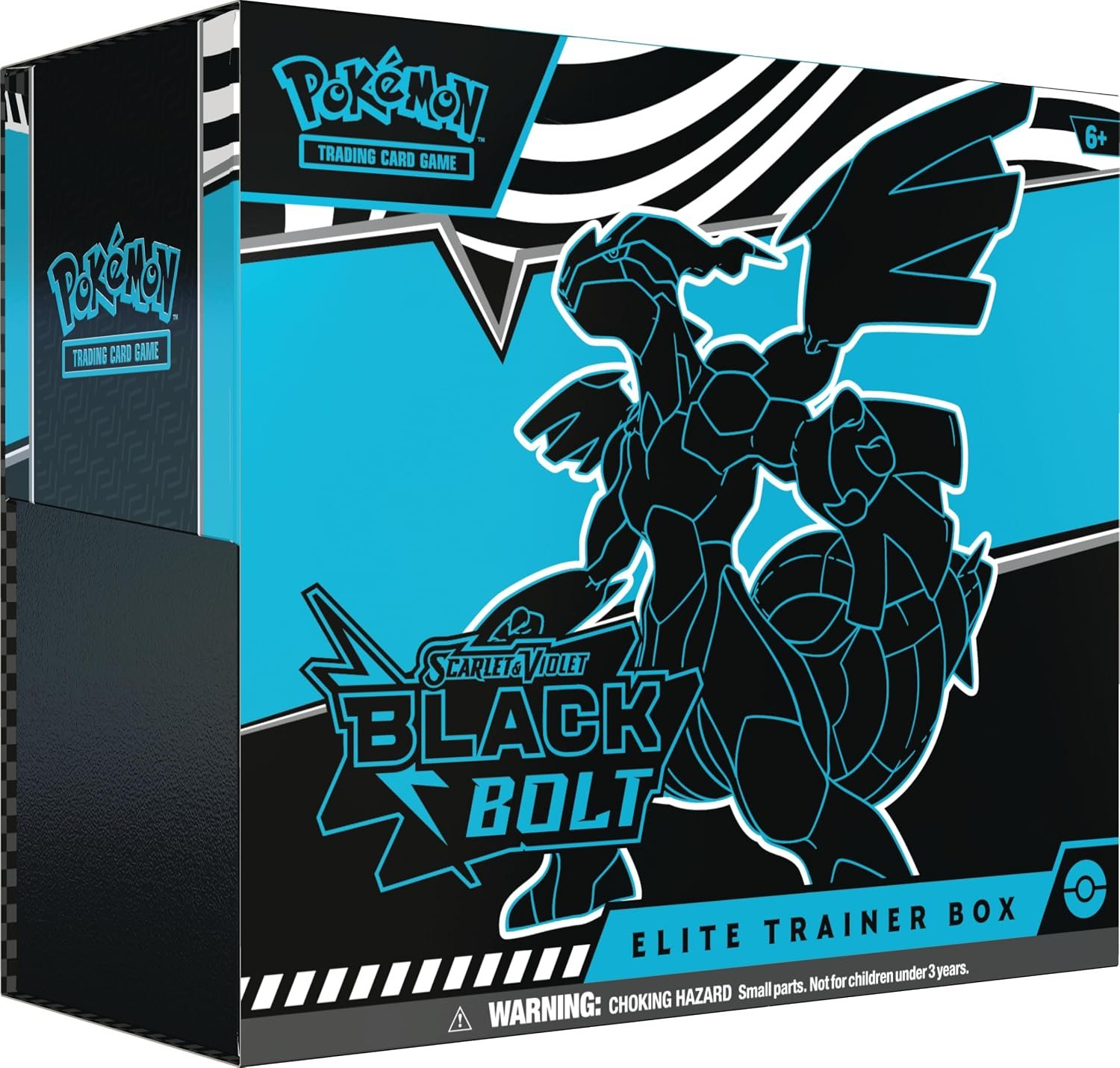 Pokemon TCG Scarlet & Violet 10.5 Black Bolt Elite Trainer Box Black Bolt Elite Trainer Box – Pokémon TCG SV10.5 - Image 1