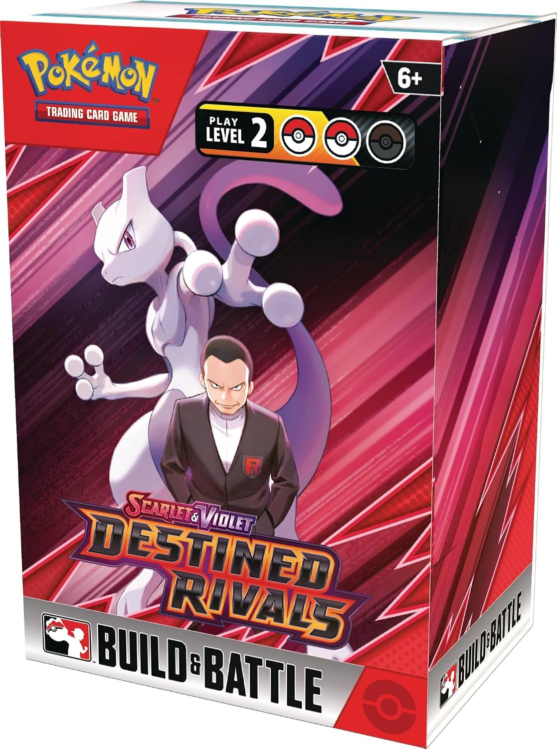 Pokemon TCg destined rivals Pokemon TCG: Scarlet & Violet - Destined Rivals - Build & Battle Box - 4 Packs - Image 1