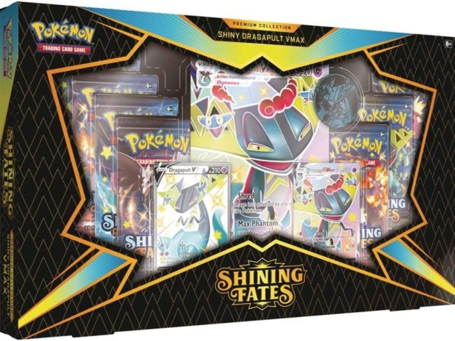 Shining Fates Premium Box – Dragapult V Shining Fates Premium Box – Dragapult V - Image 1